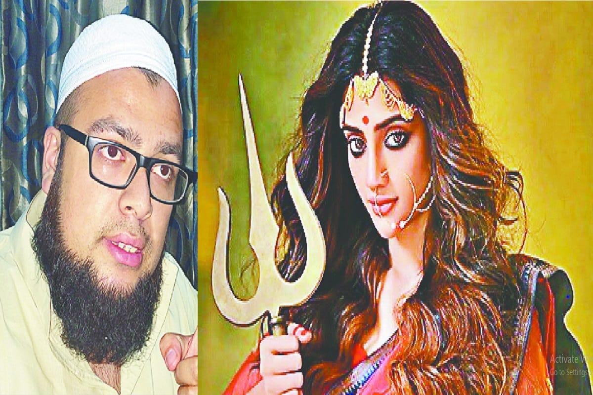 Saharanpur News: Deobandi ulama is angry at MP Nusrat Jahan taking the form of Durga