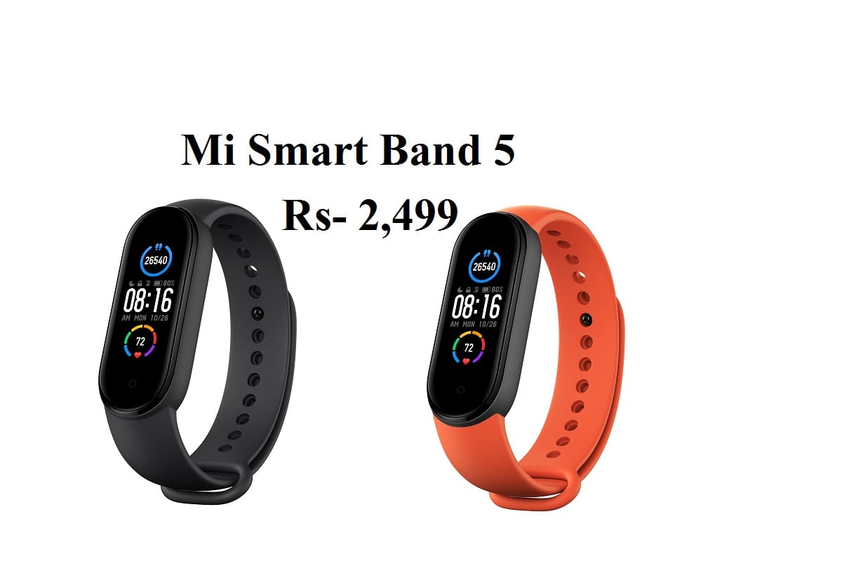 Mi band 5 launched in india with 14 days battery life and 11 sports modes