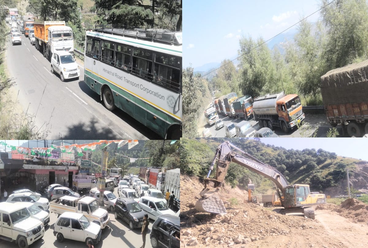 Kalka Shimla National Highway restored: Hundreds of vehicles were stranded for almost 18 hours