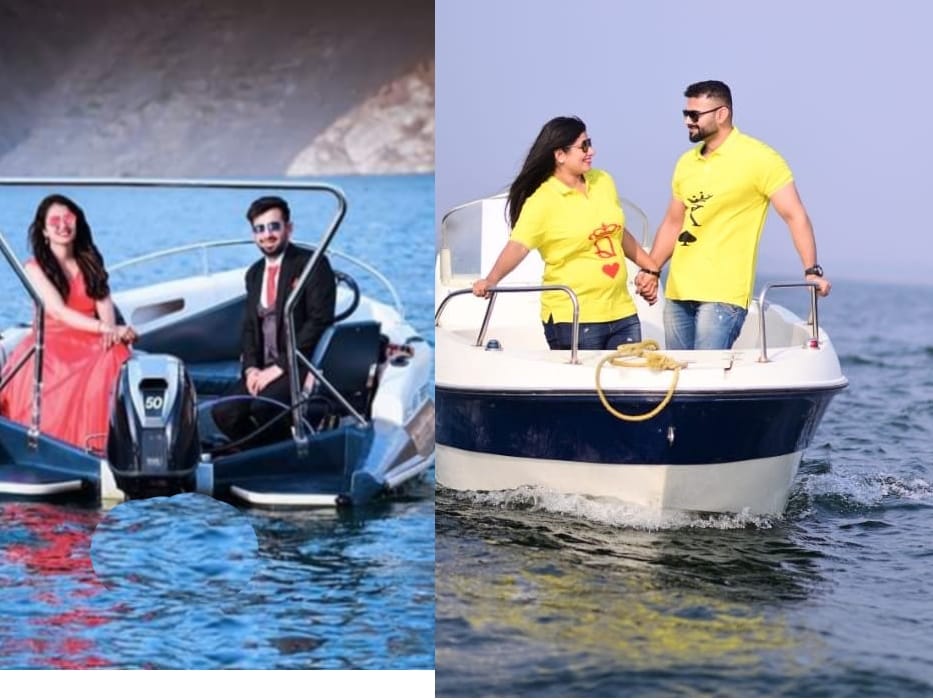 uttarakhand news : Tehri Lake became the preferred location for pre-wedding shoots