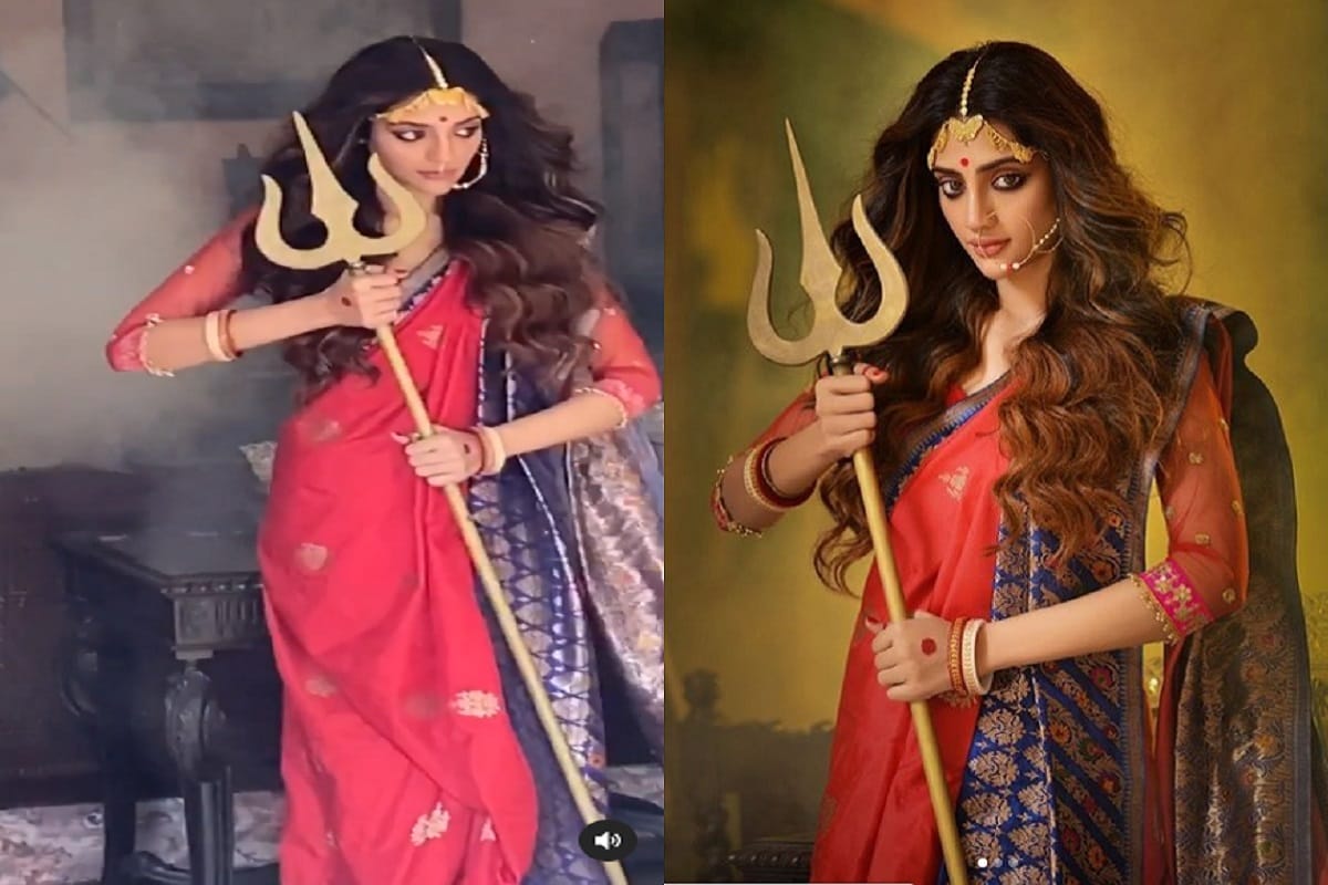 Saharanpur News: Deobandi ulama is angry at MP Nusrat Jahan taking the form of Durga