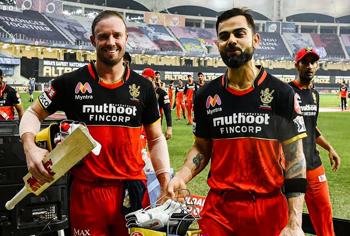 AB de Villiers who played a brilliant innings against kkr, praised by kohli