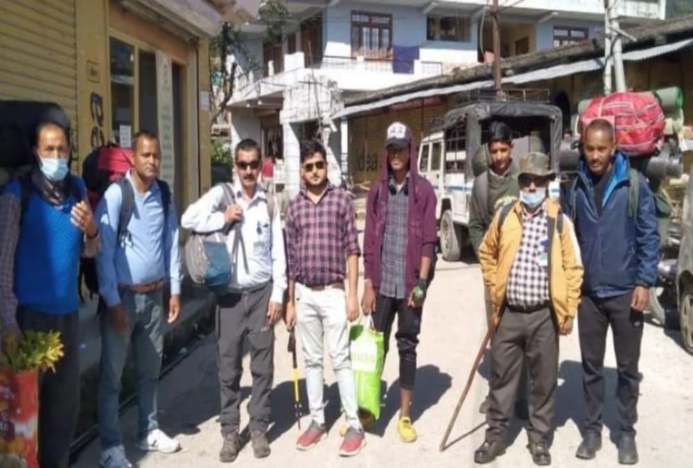 Uttarakhand: Team leaves for survey for road construction from Pithoragarh to China border