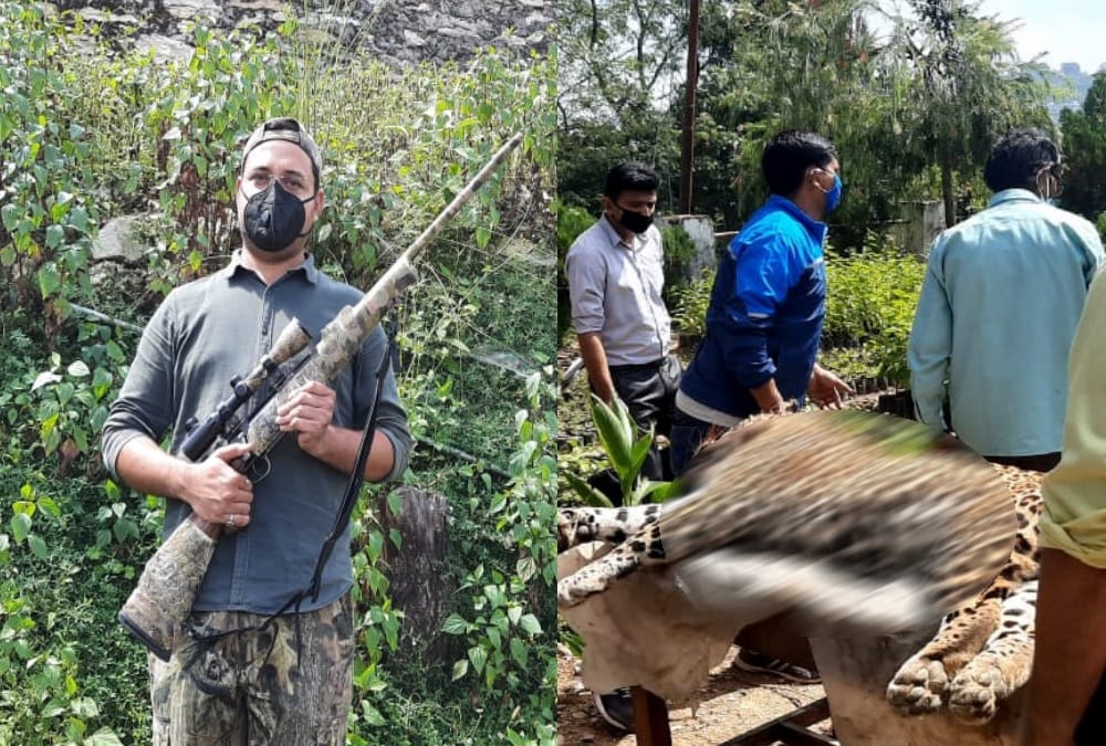Men Eater Leopard Died by Meerut Shooter Gun Fire in pithoragarh uttarakhand