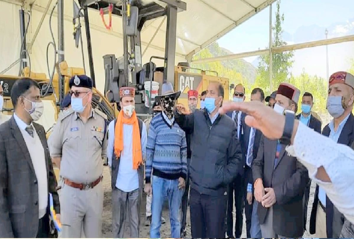 Army police stopped CM Jairam's convoy for inspection in Rohtang