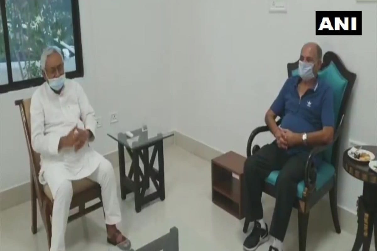Sushant singh rajput father kk singh meet chief minister of Bihar Nitish Kumar