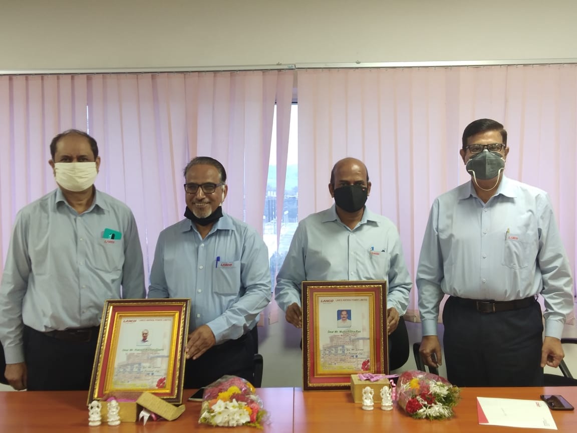 Honored at the farewell ceremony the second shift of retirement life