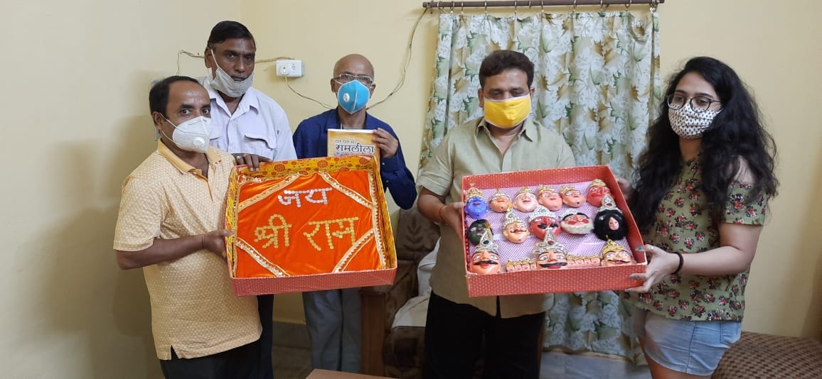 Digital Ramlila started with Ganesh Pujan in Varanasi