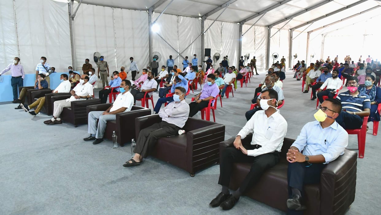 Prime Minister inaugurated three projects of sewage plant in Tirthanagri