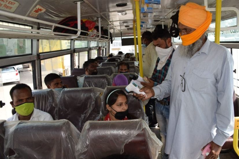 Bus for Delhi after 6 Months