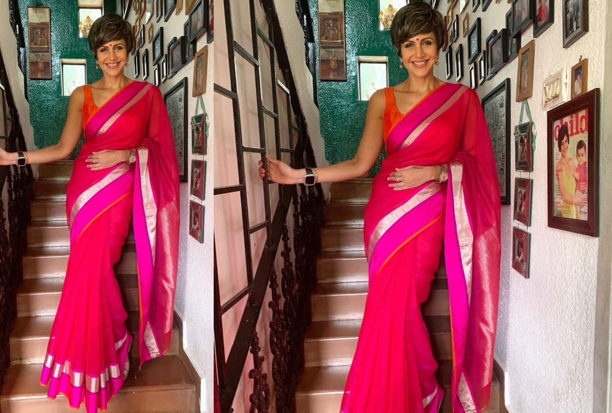 mandira bedi shared a confident picture a day before death of his husband raj kaushal