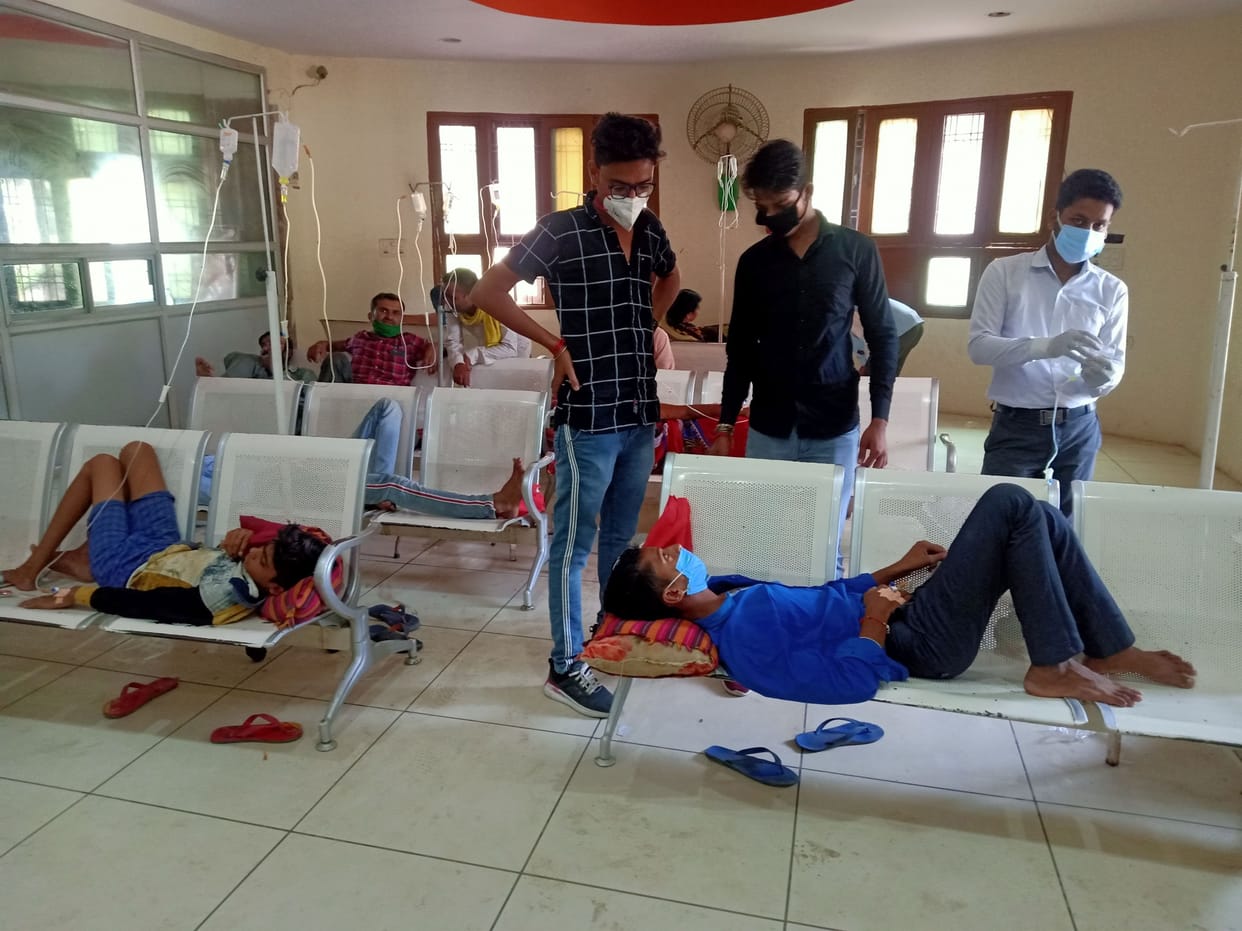 36 sick after food poisining