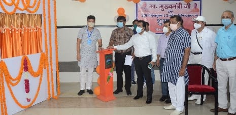 Kovid Hospital started .. CM Yogi inaugurated itself from Lucknow