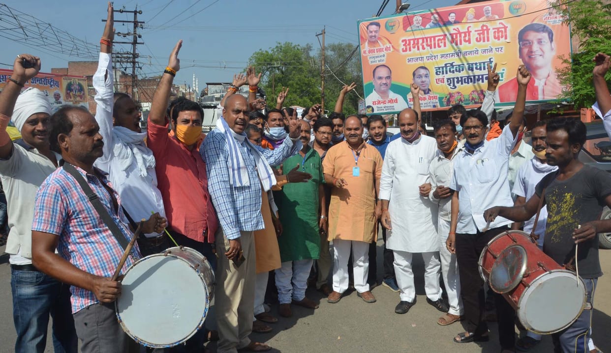 bjp workers celebrated after babri demolishing final hearing and court decision