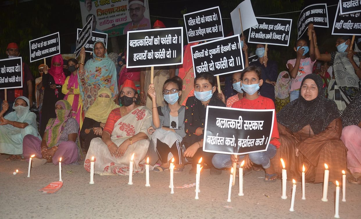Organizations took to the streets to bring justice to Hathras's daughter