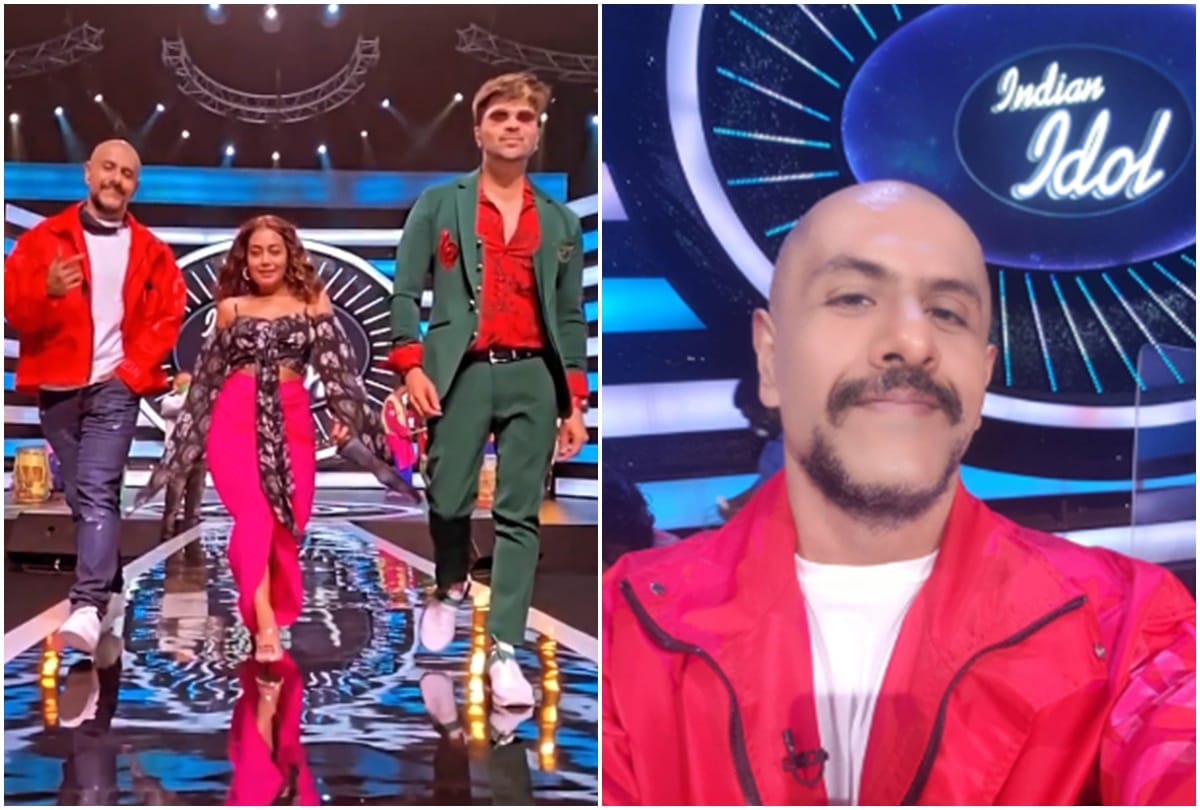 Neha Kakkar Rohanpreet Singh Indian Idol Himesh Reshammiya inquires about honeymoon