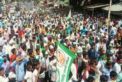 कृषि कानून के विरोध में किसानों ने महीनों किया था प्रदर्शन।