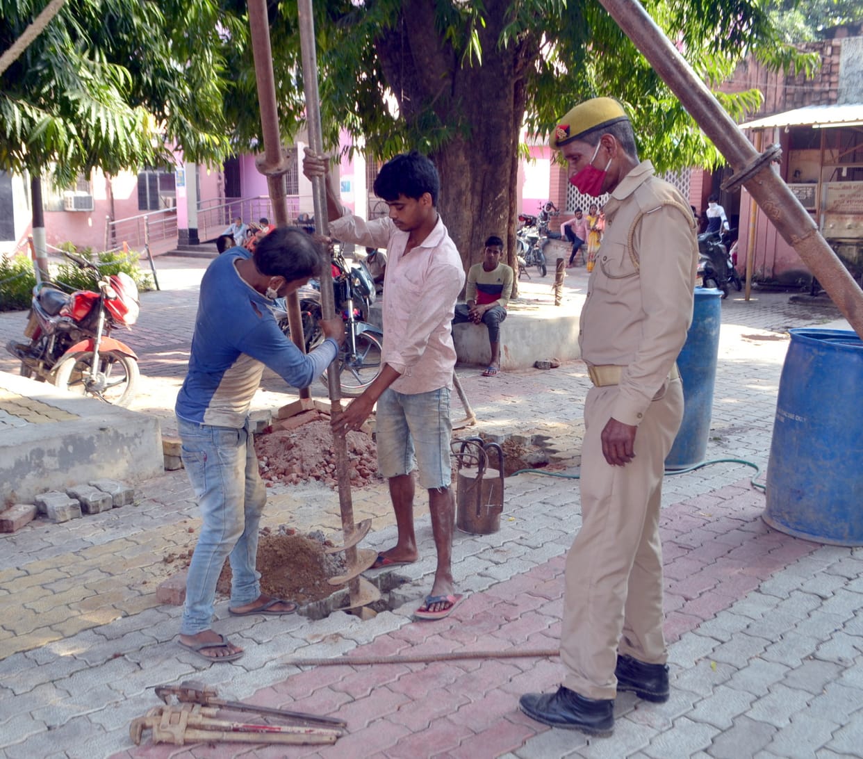 land finding for medical college building
