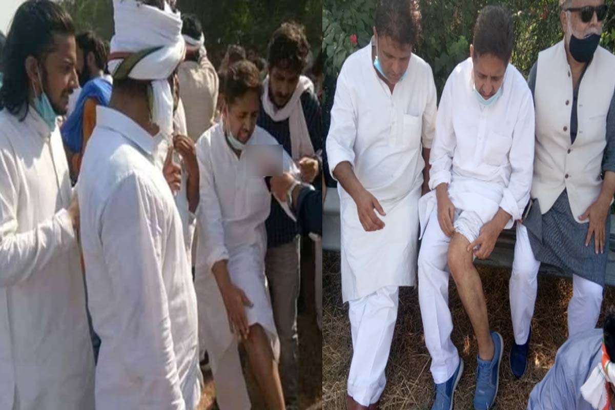 Saharanpur: MLA from Saharanpur Sadar Masood Akhtar also injured in a blow-up with Congress leaders
