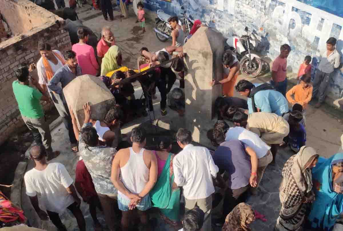 UP: young man jumped into a well on a dispute with his mother in Hamirpur