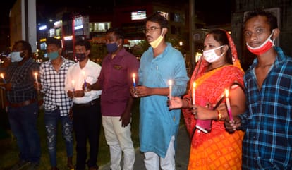 Hathras Rape Victim News in Hindi: Outrage persists, many organizations including Congress protest
