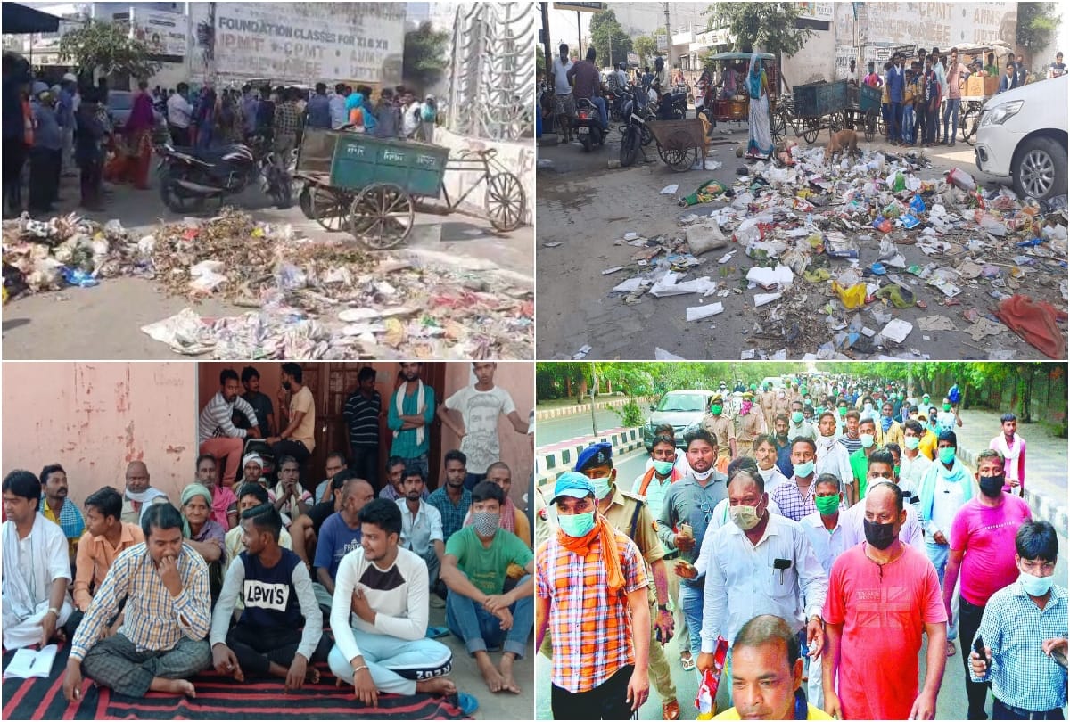 Hathras News: Valmiki Community protest against Hathras incident in Agra