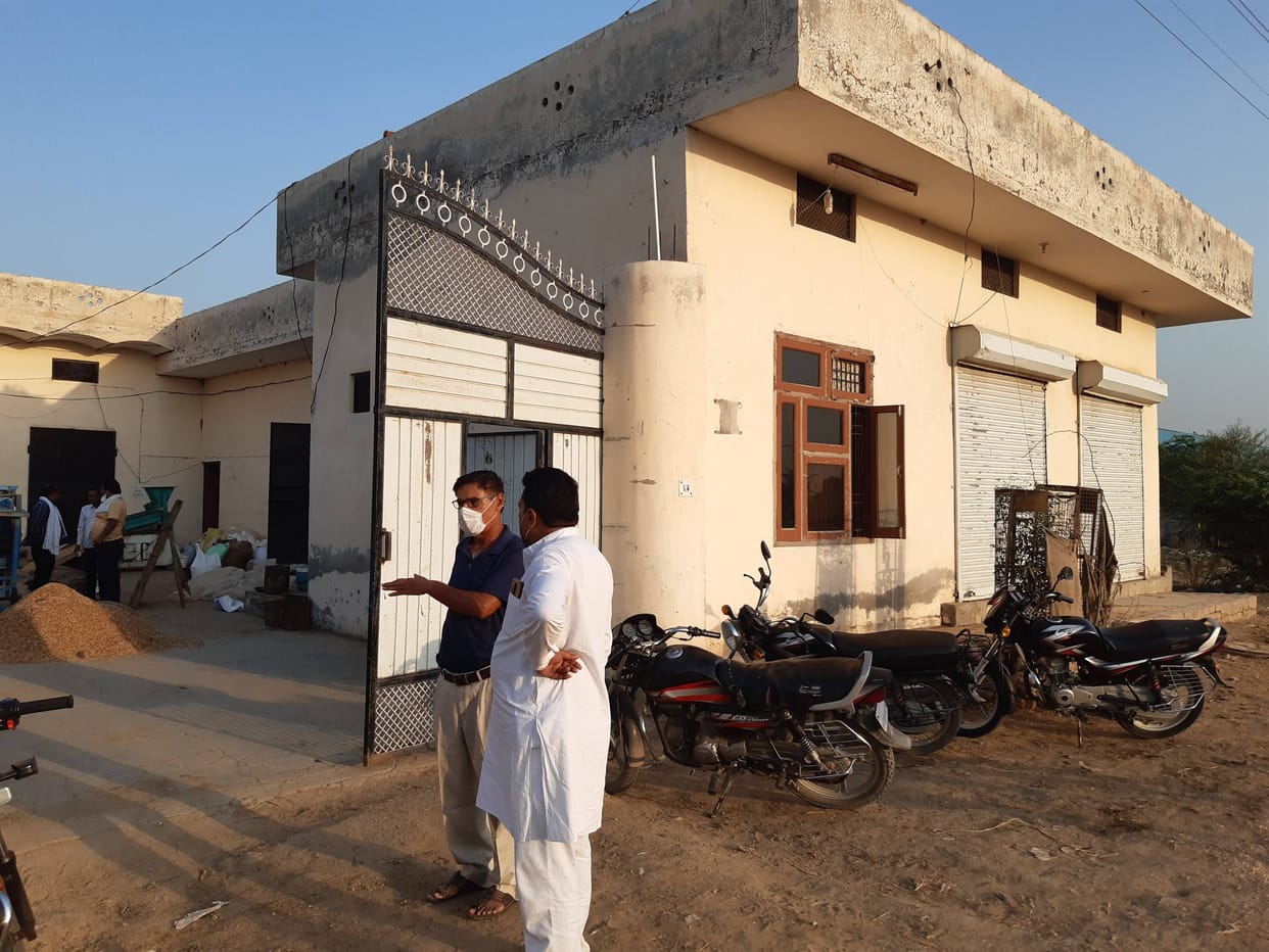 The miscreants looted the factory