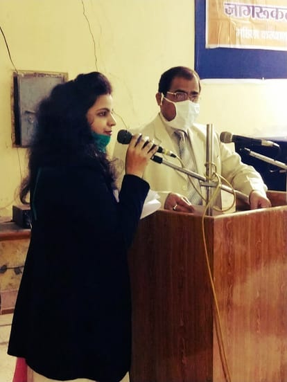 Oath administered against female feticide in International Non Violence Day in Varanasi