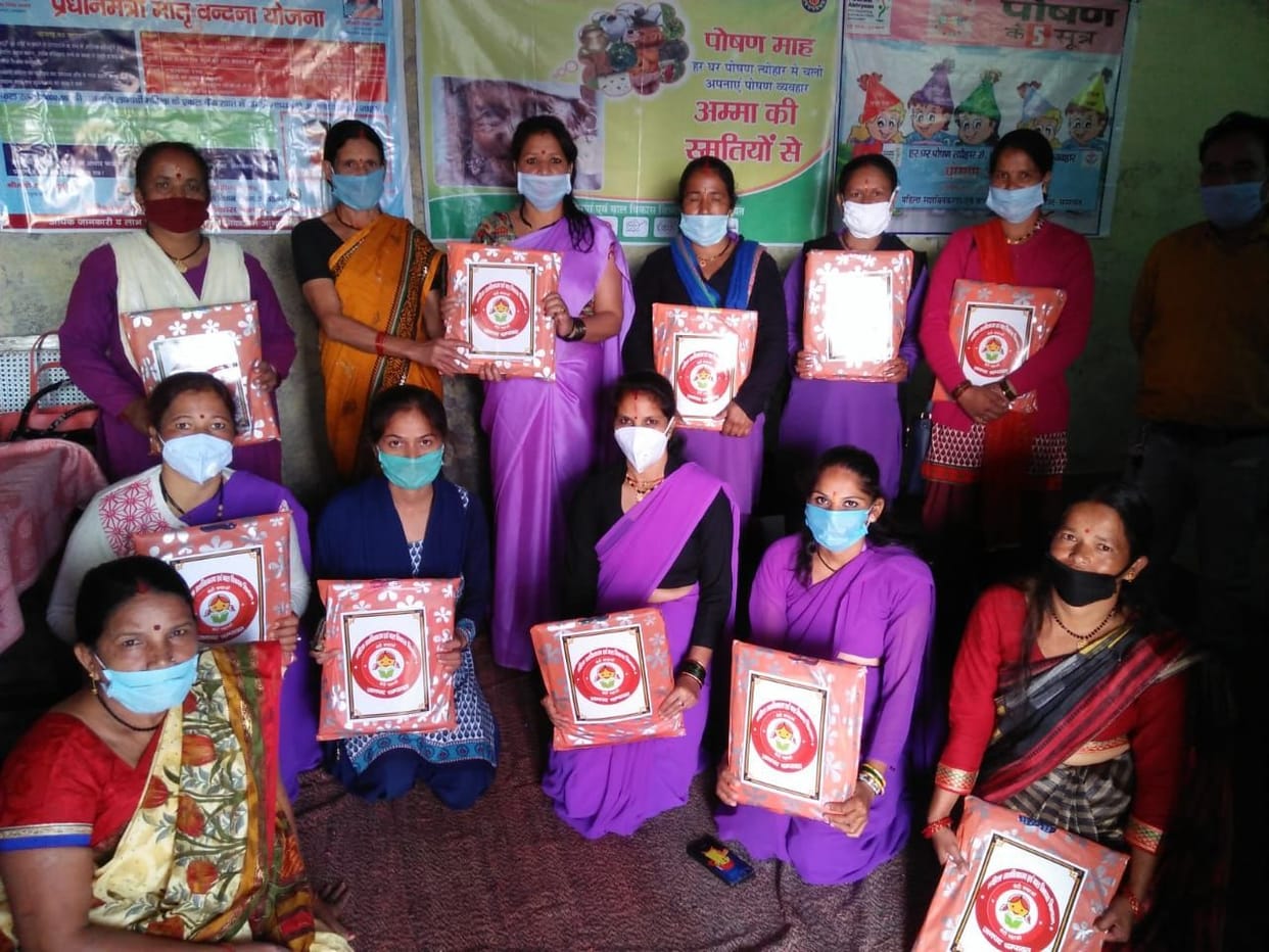 Ten Anganwadi workers honored for excellent work