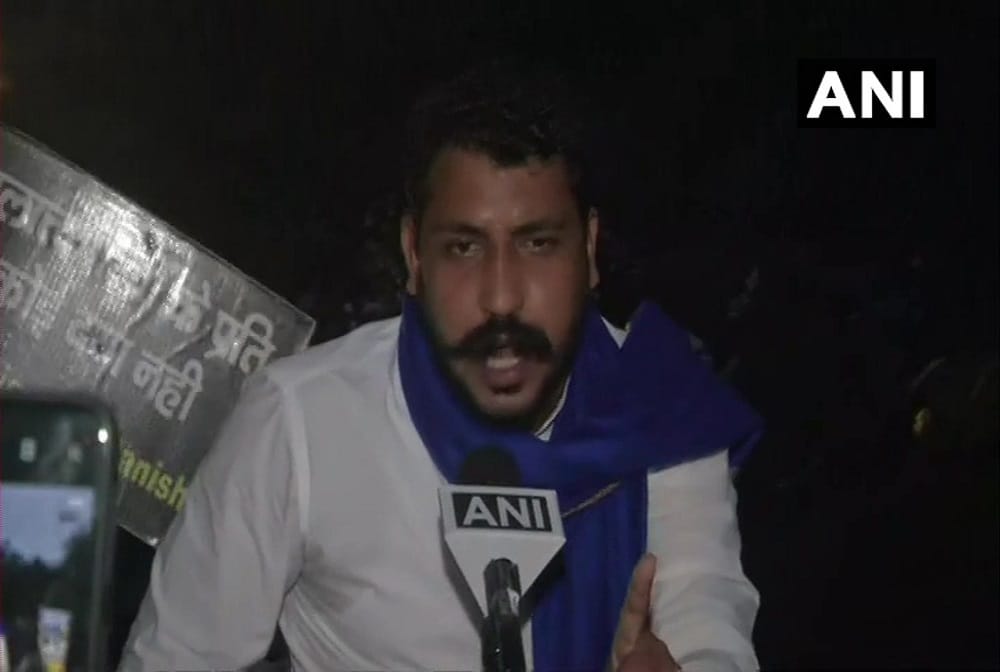 Complaint against Bhim Army founder Chandrashekhar, accused of commenting on Chief Minister