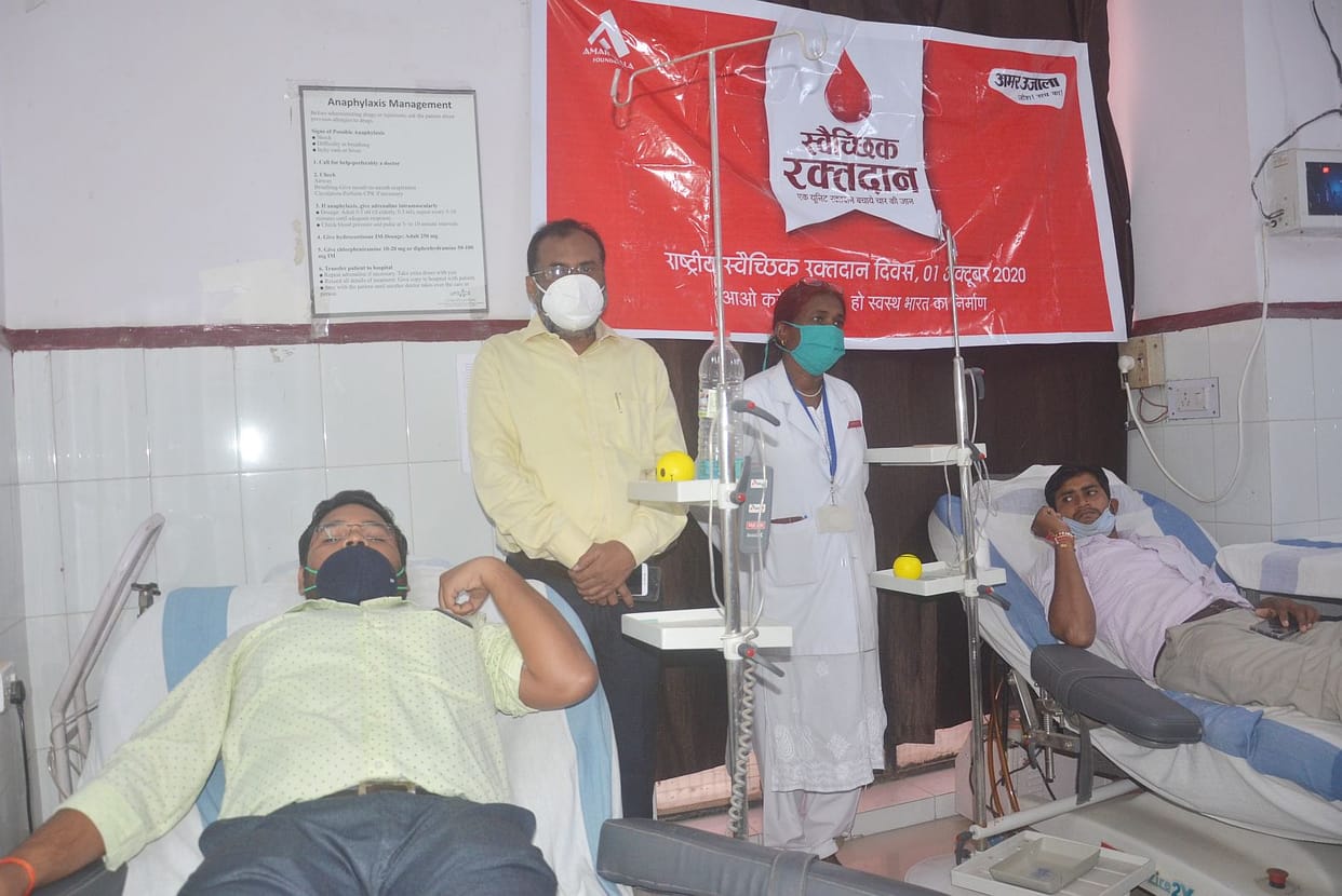 21 people became Mahadani by donating blood