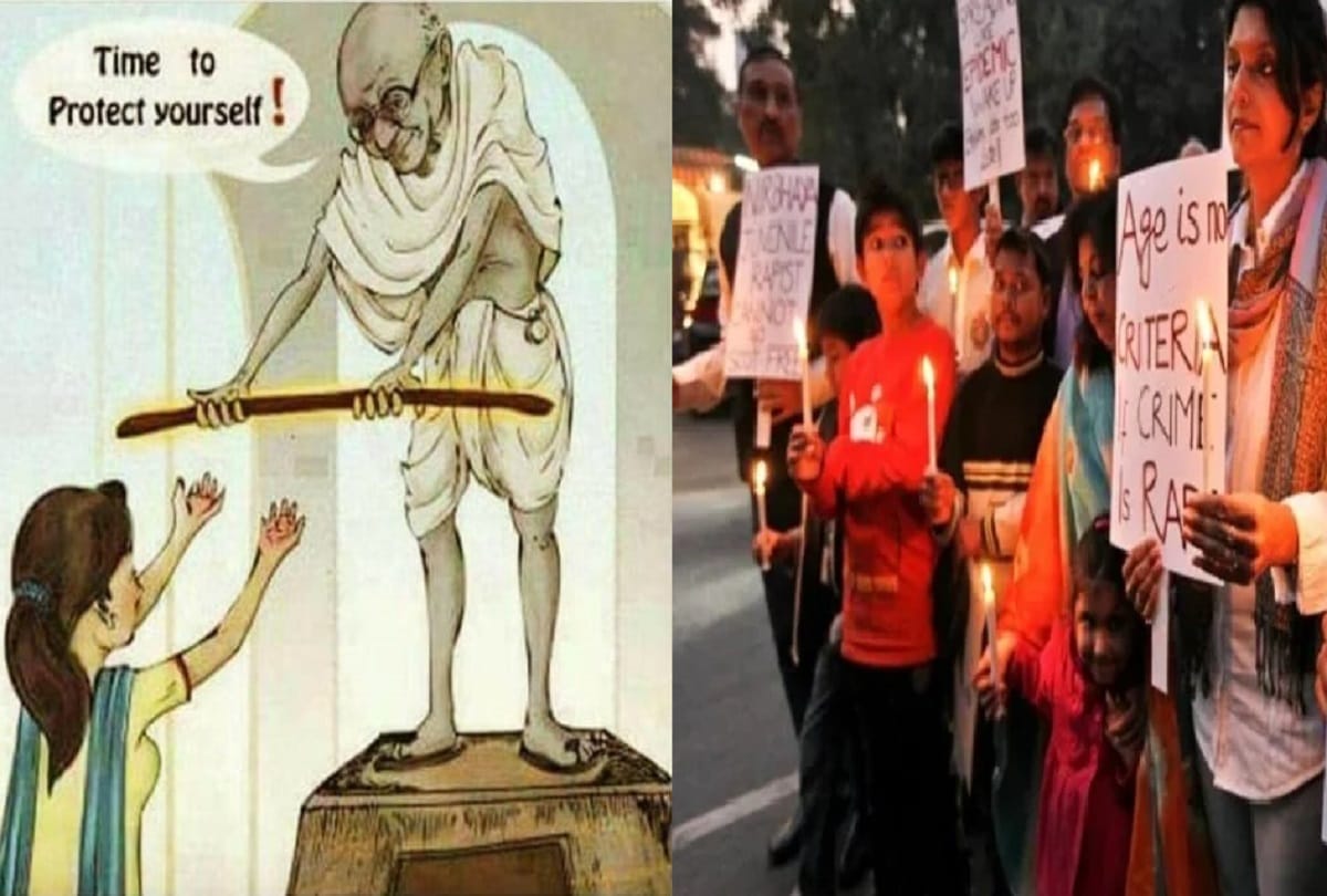 Rape in India is being increase, from hathras, kathua, Mujaffarpur to Delhi, is this Mahatma gandhi s Country