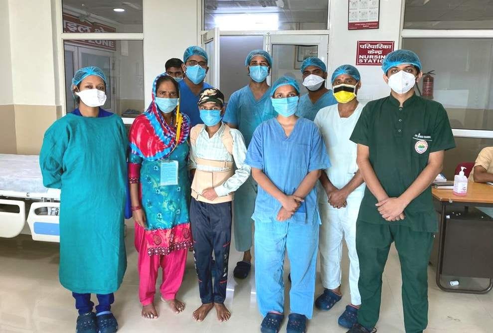 Successful spinal surgery in AIIMS