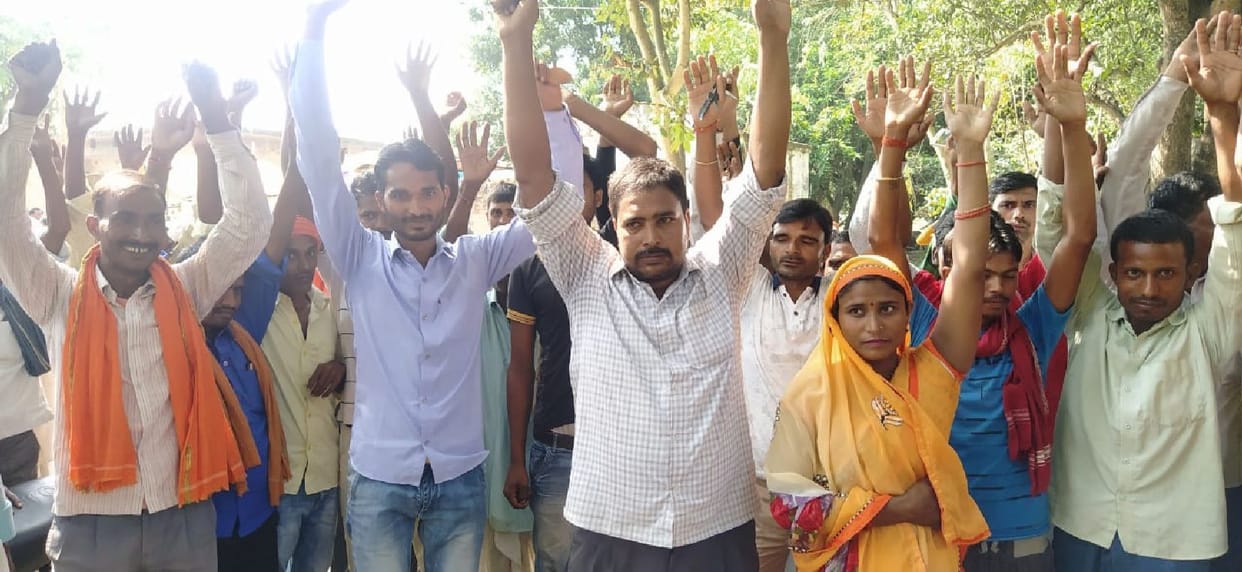 Villagers raging on quota selection against rules