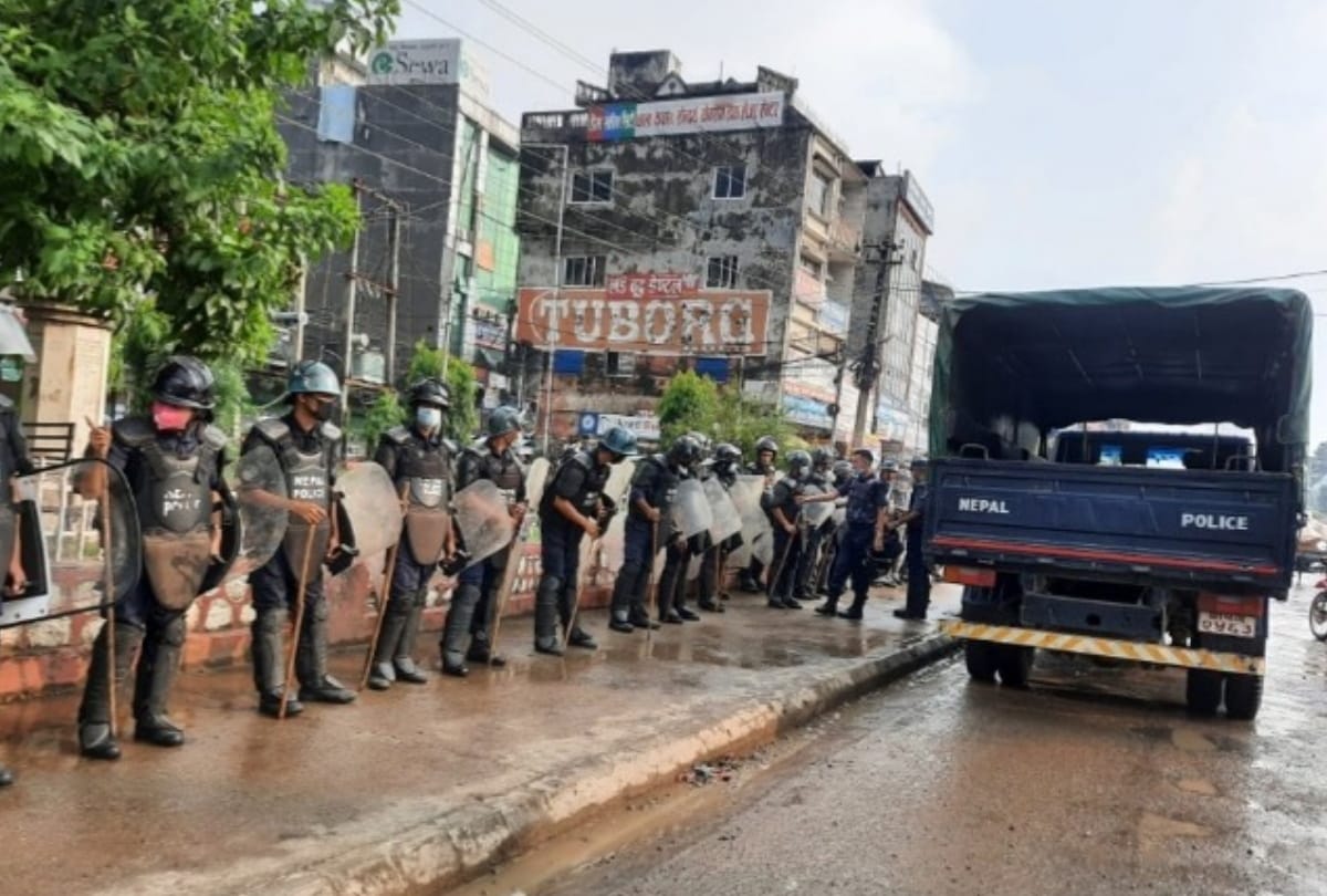 Demonstration in Nepal on making Dong the capital