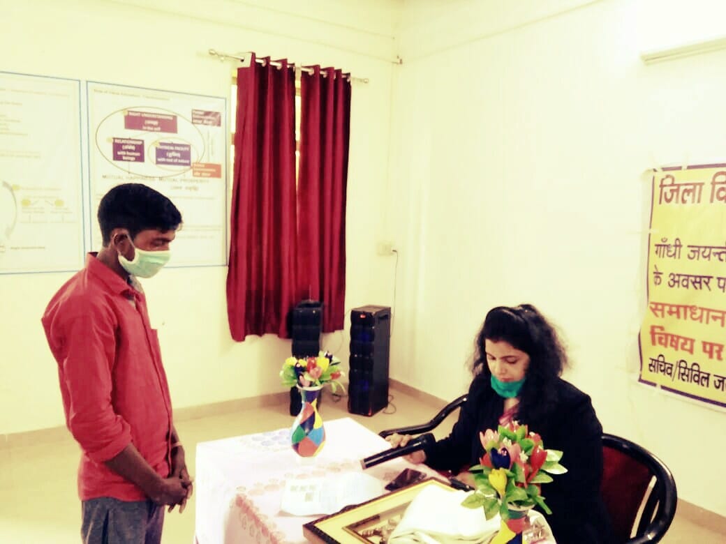 Oath administered against female feticide in International Non Violence Day in Varanasi