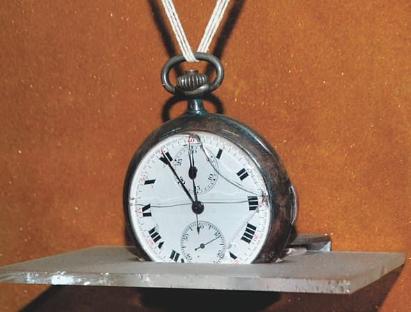 Gandhi's watch and charkha safe in Allahabad museum