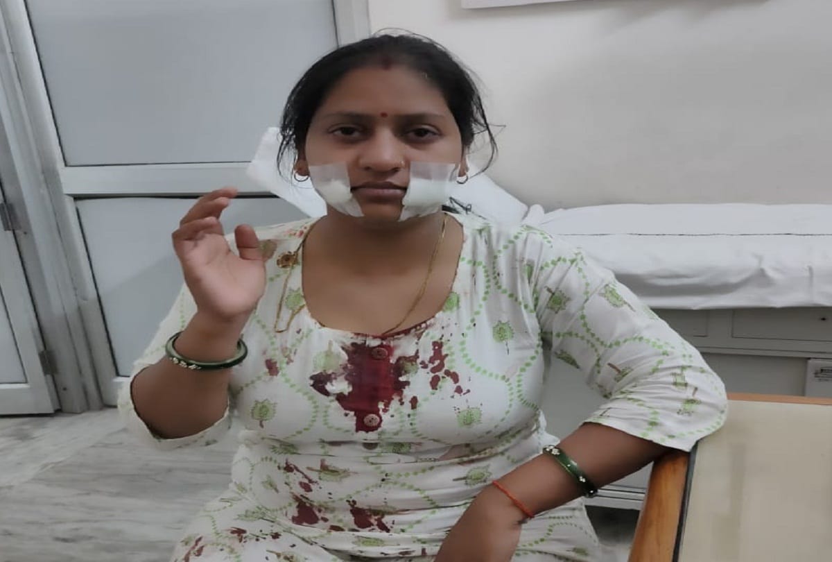 Bank cashier's wife came under the grip of Chinese men, injured