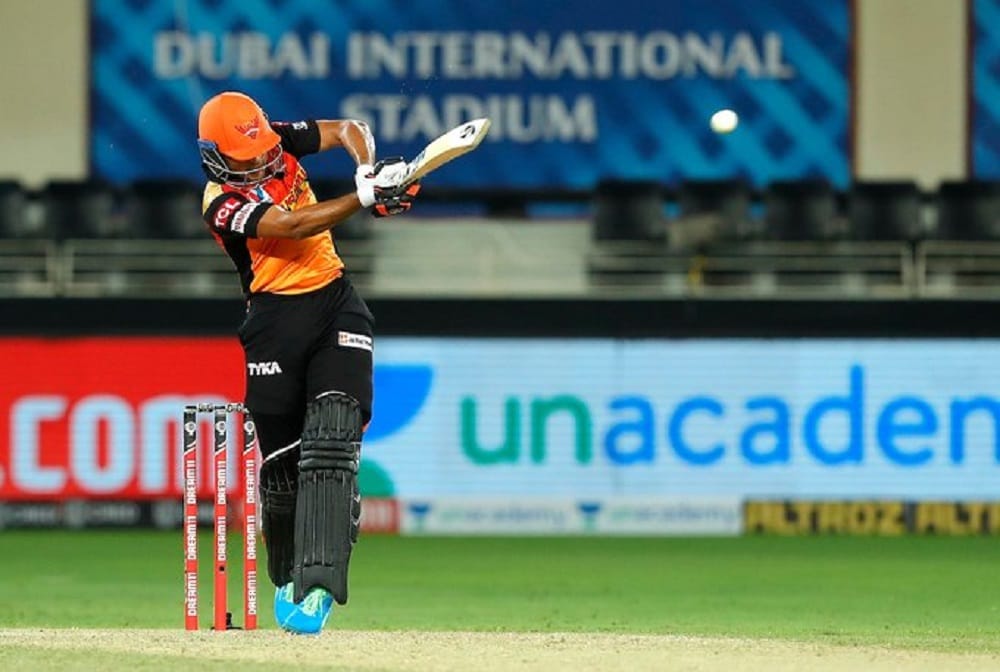 CSK vs SRH IPL 2020: former india u19 captain priyam hit first ipl fifty