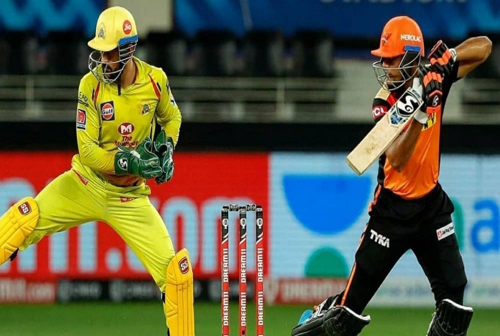 CSK vs SRH IPL 2020: former india u19 captain priyam hit first ipl fifty