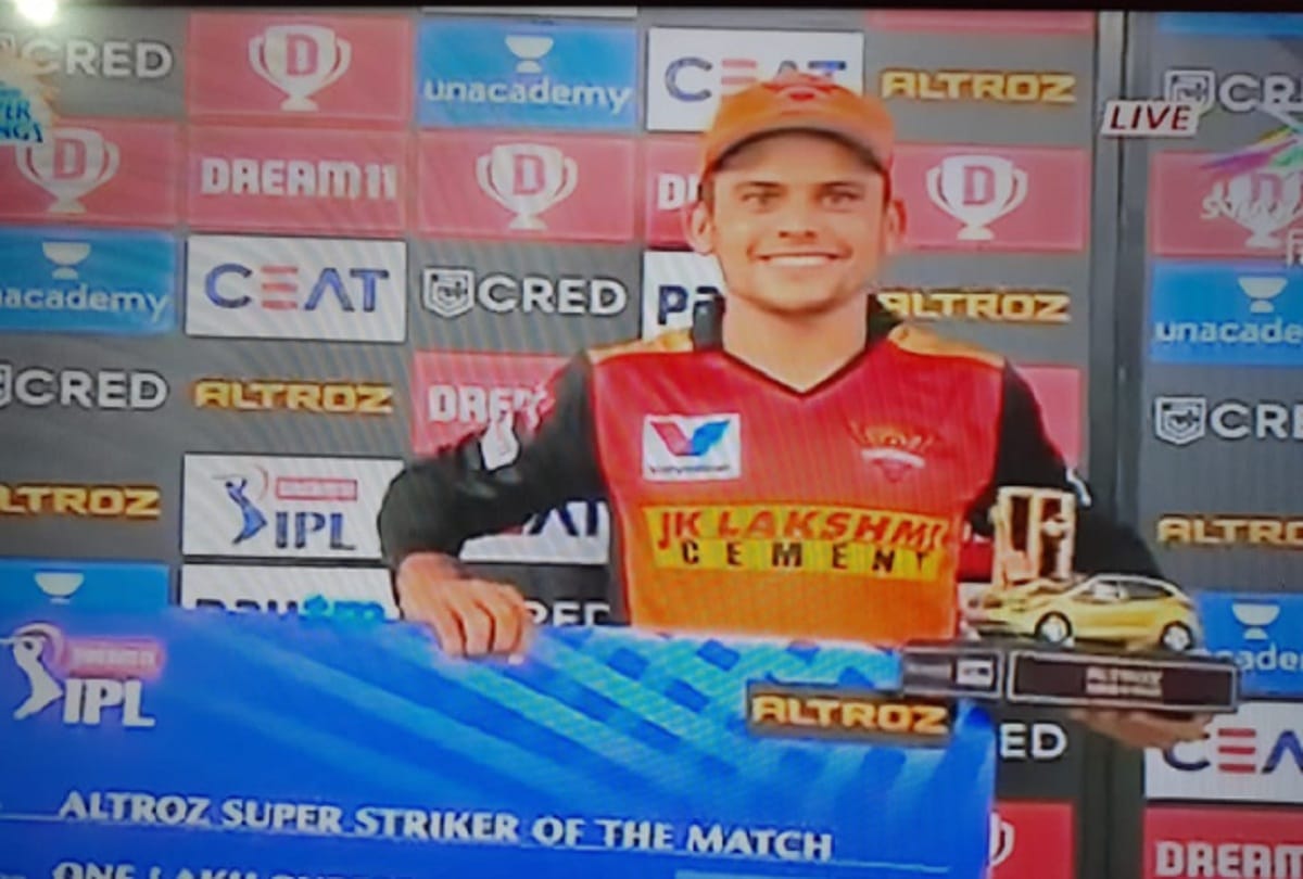 Priyam of meerut shines in Hyderabad's victory