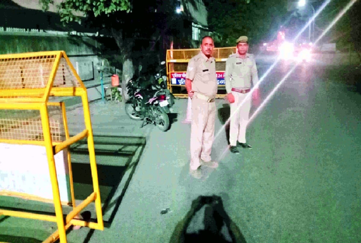 police alert for rahul gandhi movement toward hathras
