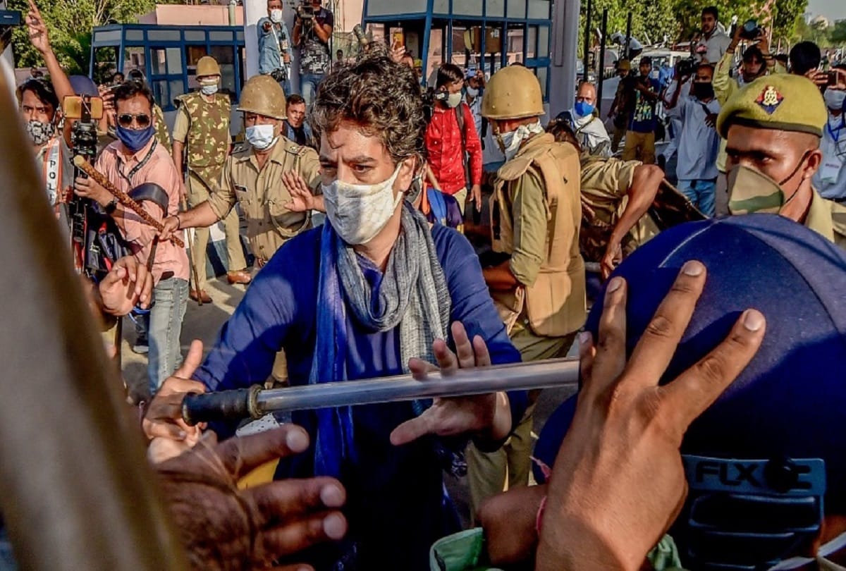 ACP level officer will investigate misbehavior with Priyanka Gandhi