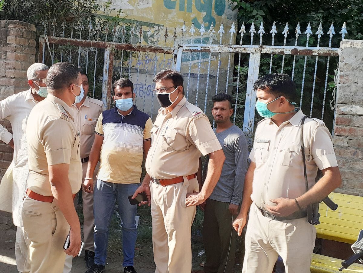 Dead body found in plot
