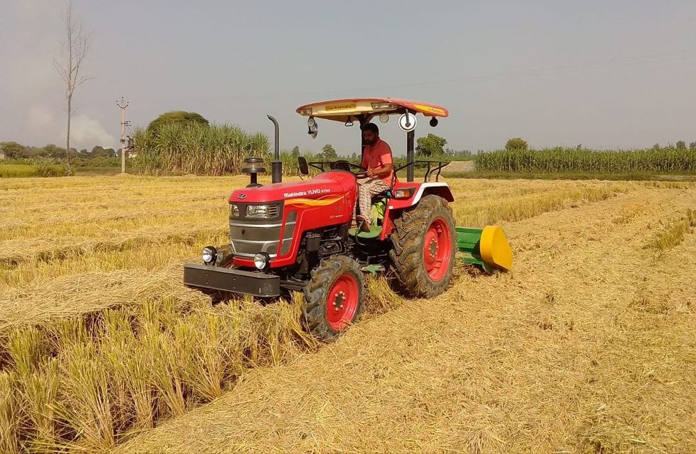 Gurmeet has been sowing wheat for five years without burning Straw