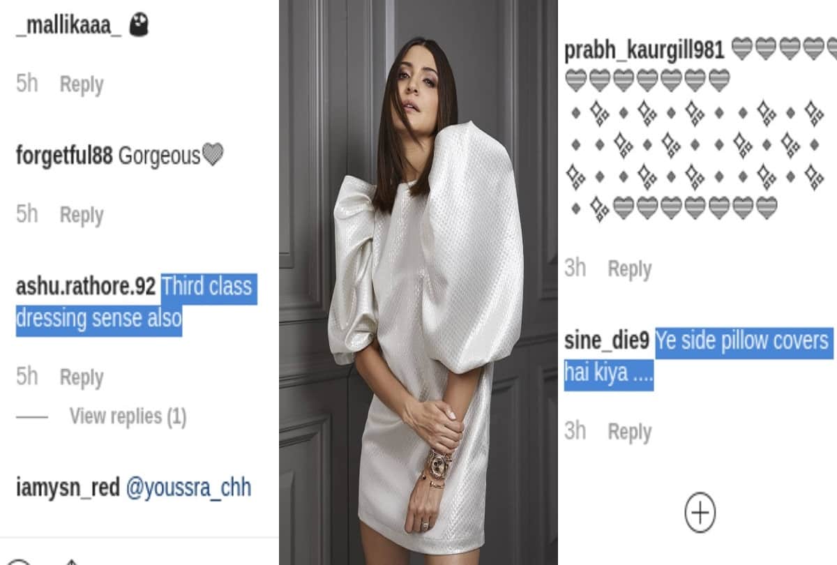 virat kohli anushka sharma trolled for wearing puff sleeve dress