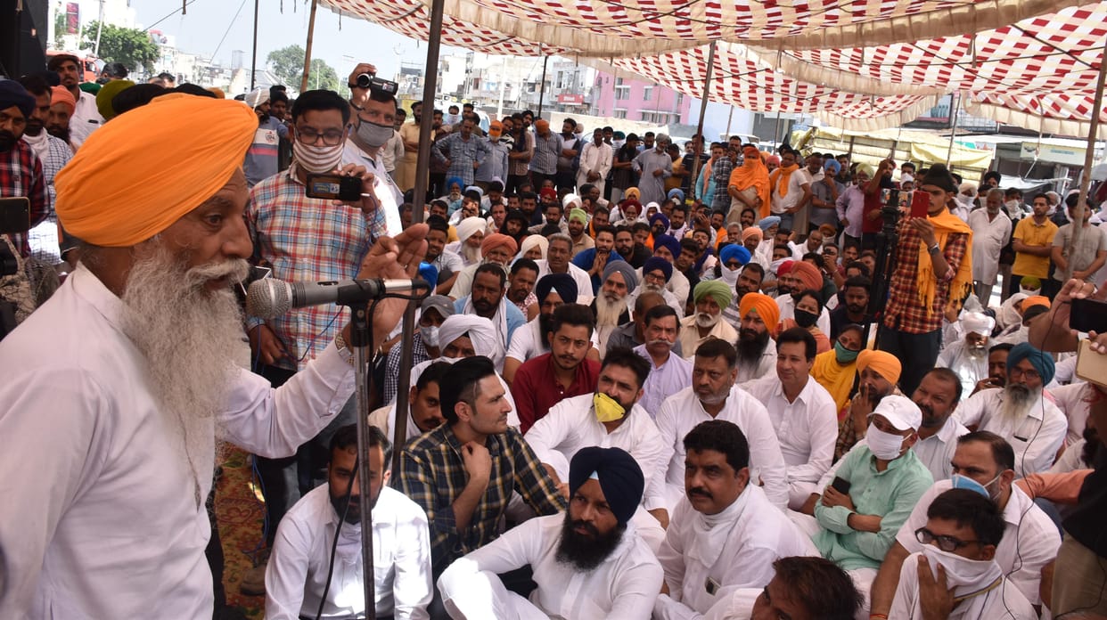 farmer protest
