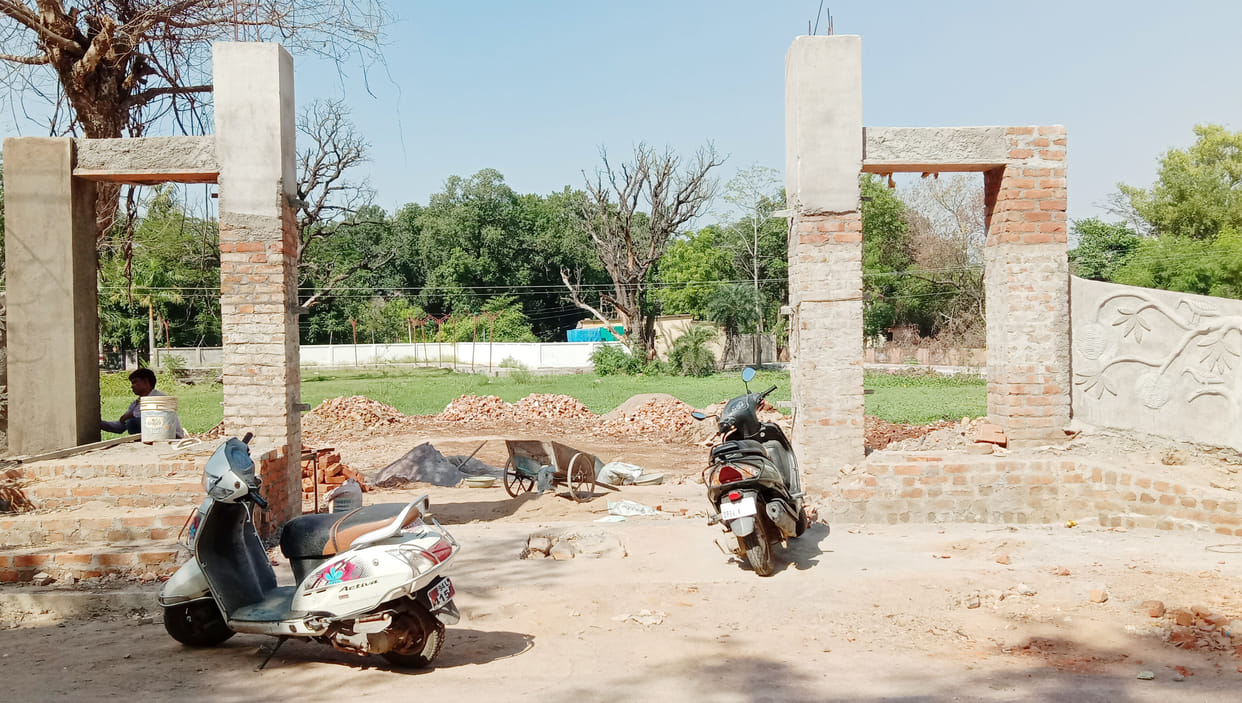 children park constructing