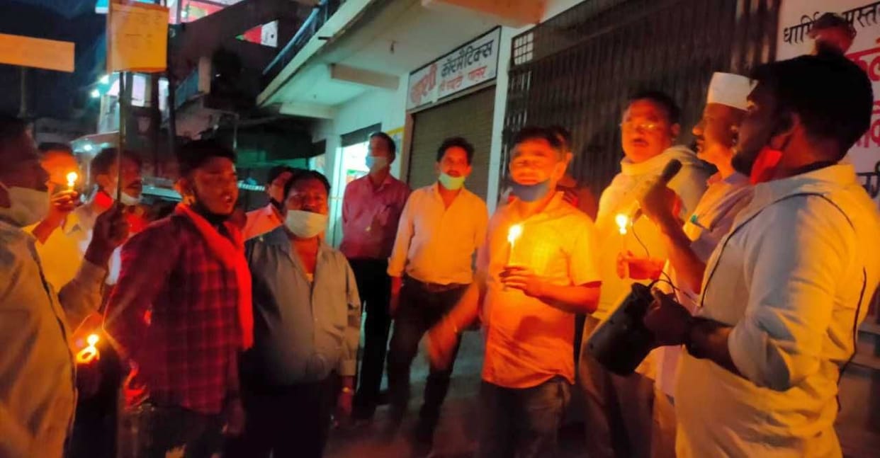 Candle March in Bageshwar