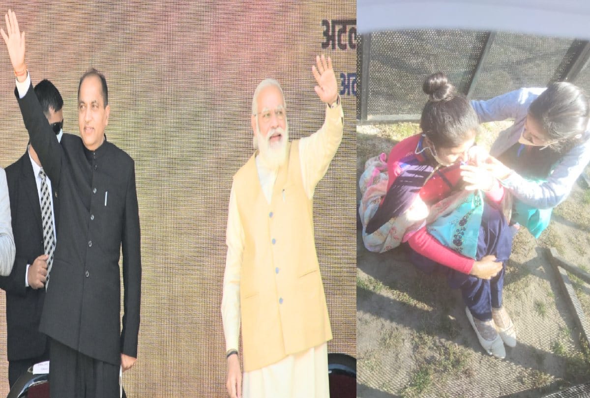 atal tunnel rohtang: PM Modi stoped his speech during public meeting in himachal, know the reason